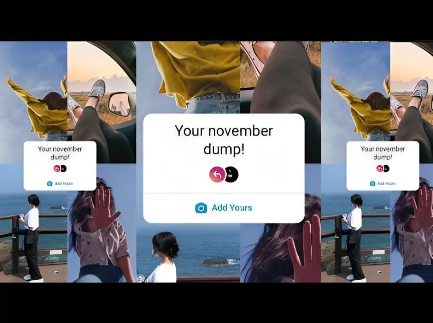 your november photo dump screenshot